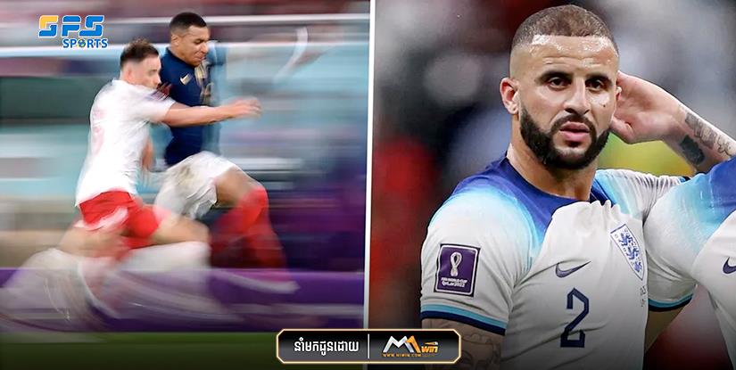 Gary Neville នឹង James Maddison ជឿថា Kyle Walker គឺជាមនុស្សតែម្នាក់គត់ដែលអាចបញ្ឈប់ Mbappe បាន...