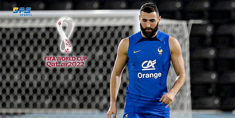 ខ្សែប្រយុទ្ធ Karim Benzema របស់ជម្រើសជាតិបារាំងបានដកខ្លួនចេញពីពានរង្វាន់ World Cup 2022 នៅប្រទេសកាតា